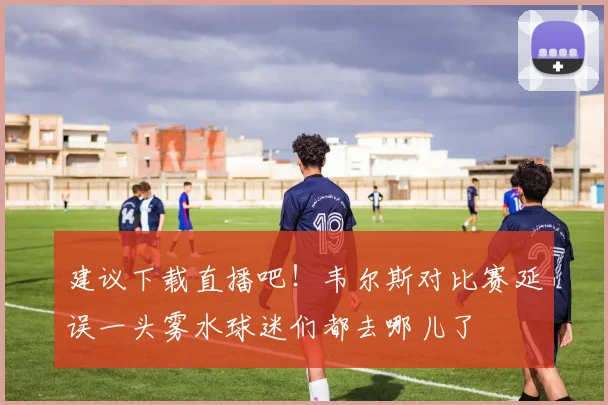 建议下载直播吧！韦尔斯对比赛延误一头雾水球迷们都去哪儿了