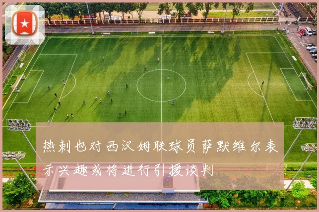热刺也对西汉姆联球员萨默维尔表示兴趣或将进行引援谈判